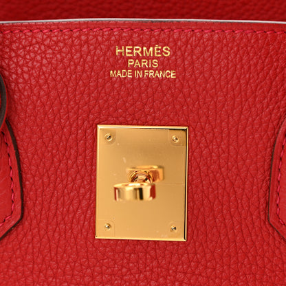 Hermes Togo Birkin 35 Rouge Casaque 5 of 11