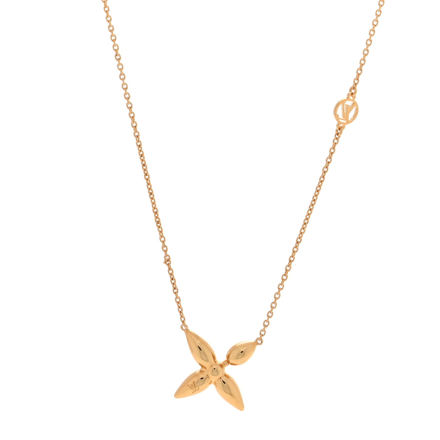 Metal Louisette Necklace Gold