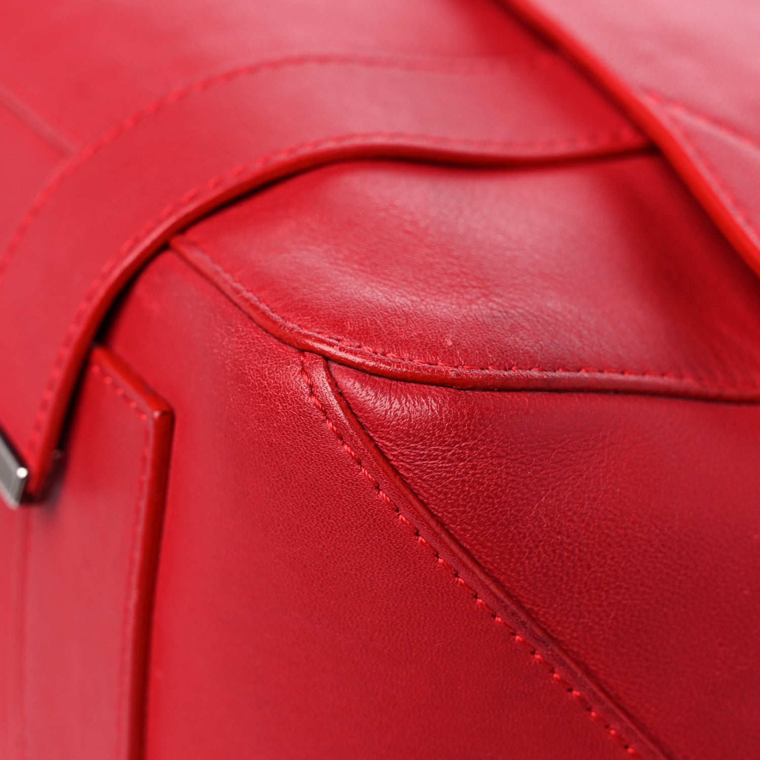 Proenza Schouler Calfskin Large PS Courier Backpack Red 8 of 31