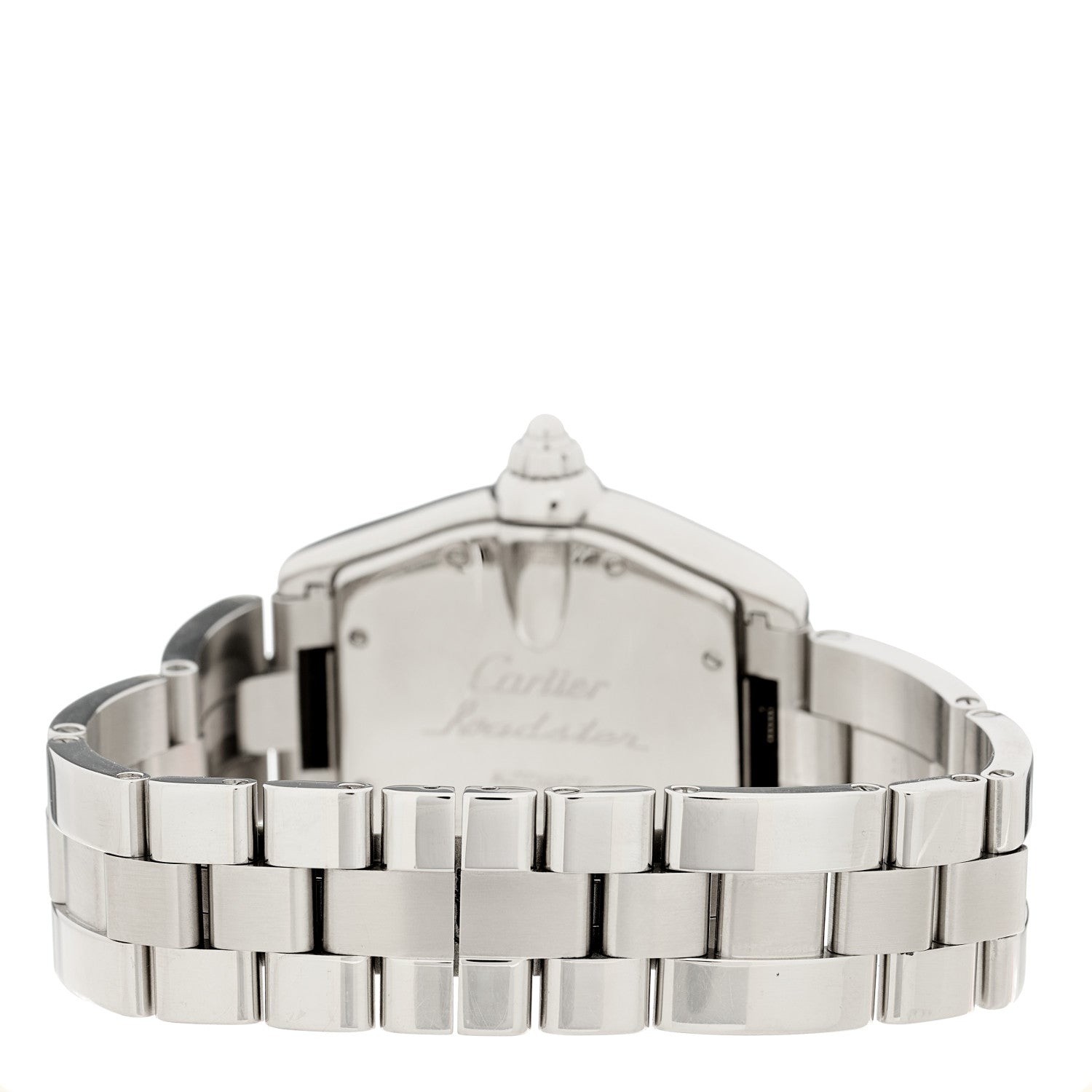 Cartier Stainless Steel 37mm Roadster Automatic Watch Black 3 of 5