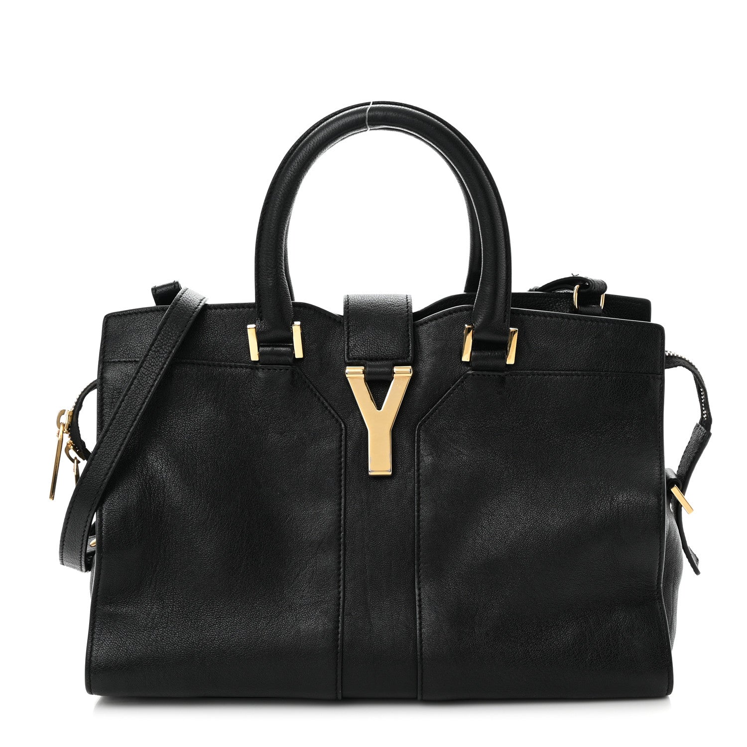 Saint Laurent Sheepskin Small Cabas Chyc Black 1 of 23