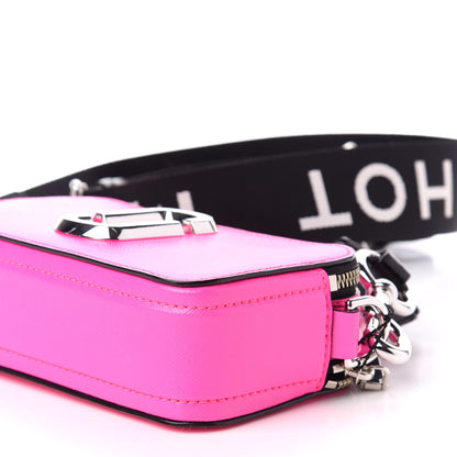 Marc Jacobs Saffiano Small Snapshot Camera Bag Pink 9 of 10