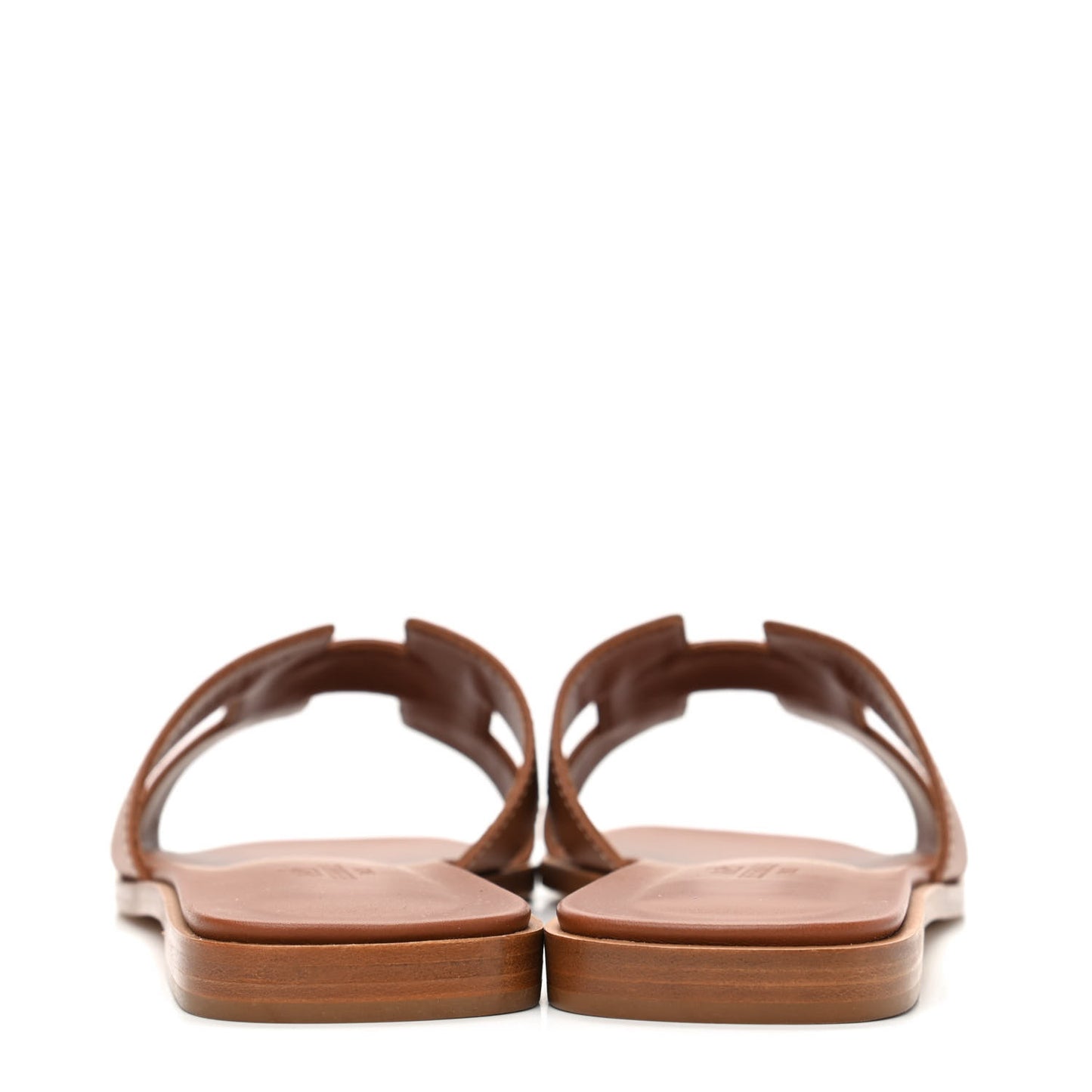 Box Calfskin Oran Sandals 39.5 Gold