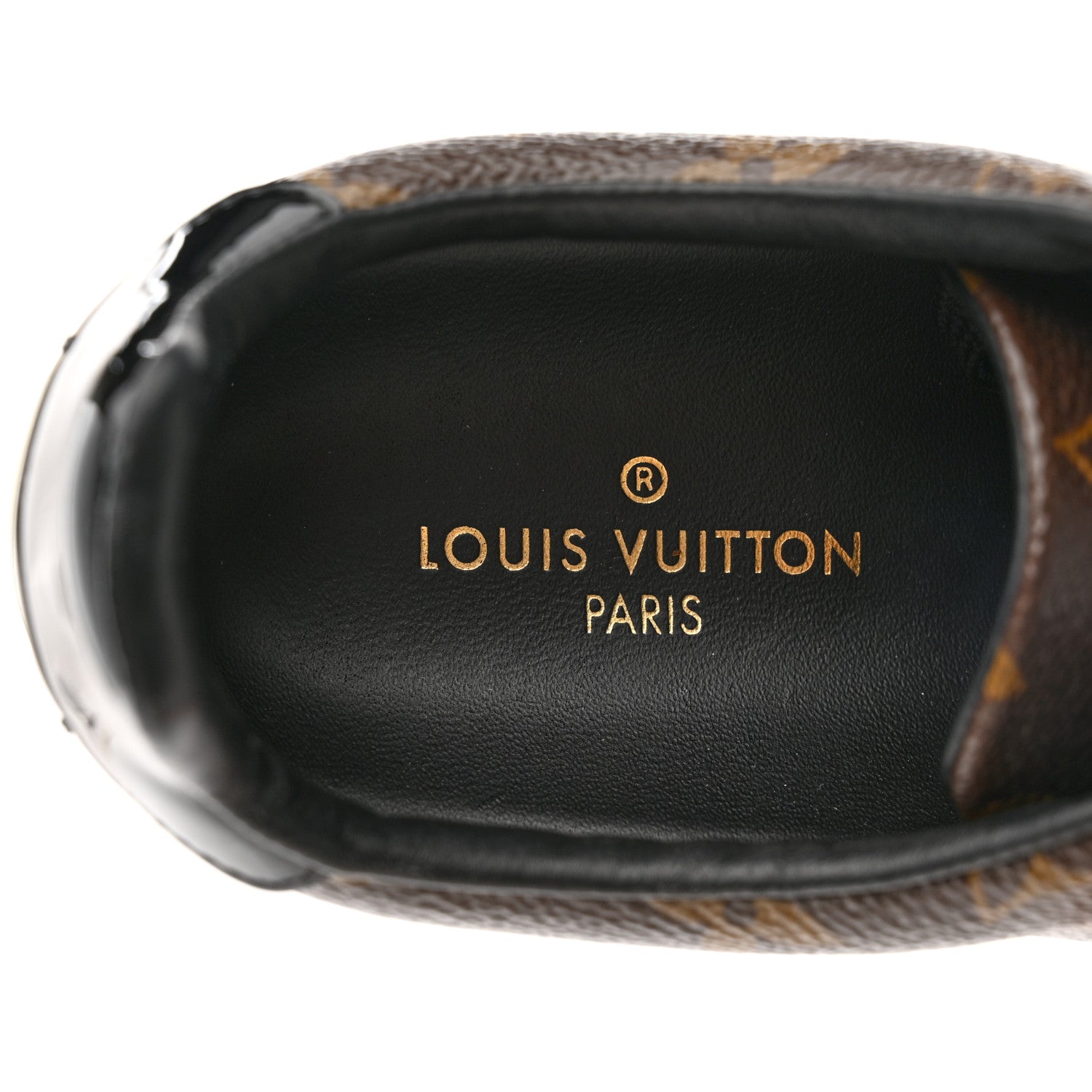 Louis Vuitton Patent Monogram Frontrow Sneakers 34.5 7 of 11