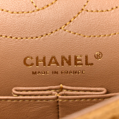 Chanel Velvet Quilted 2.55 Reissue 225 Flap Ochre 6 of 12
