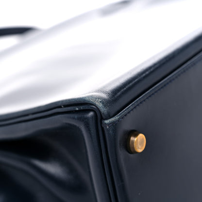 Hermes Box Kelly Retourne 35 Indigo 9 of 23