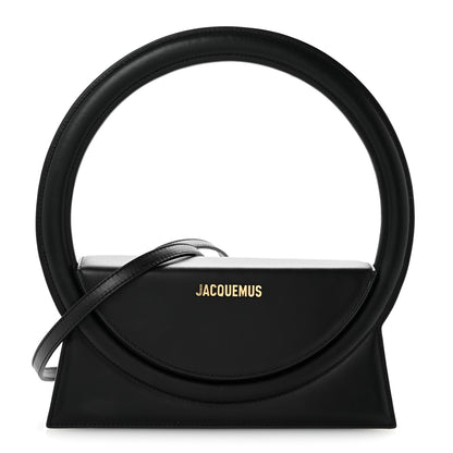 Jacquemus Smooth Calfskin Le Sac Rond Black 1 of 13