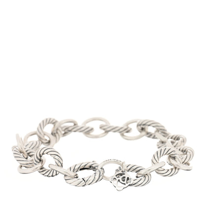David Yurman Sterling Silver 10mm Medium Oval Link Bracelet 2 of 3