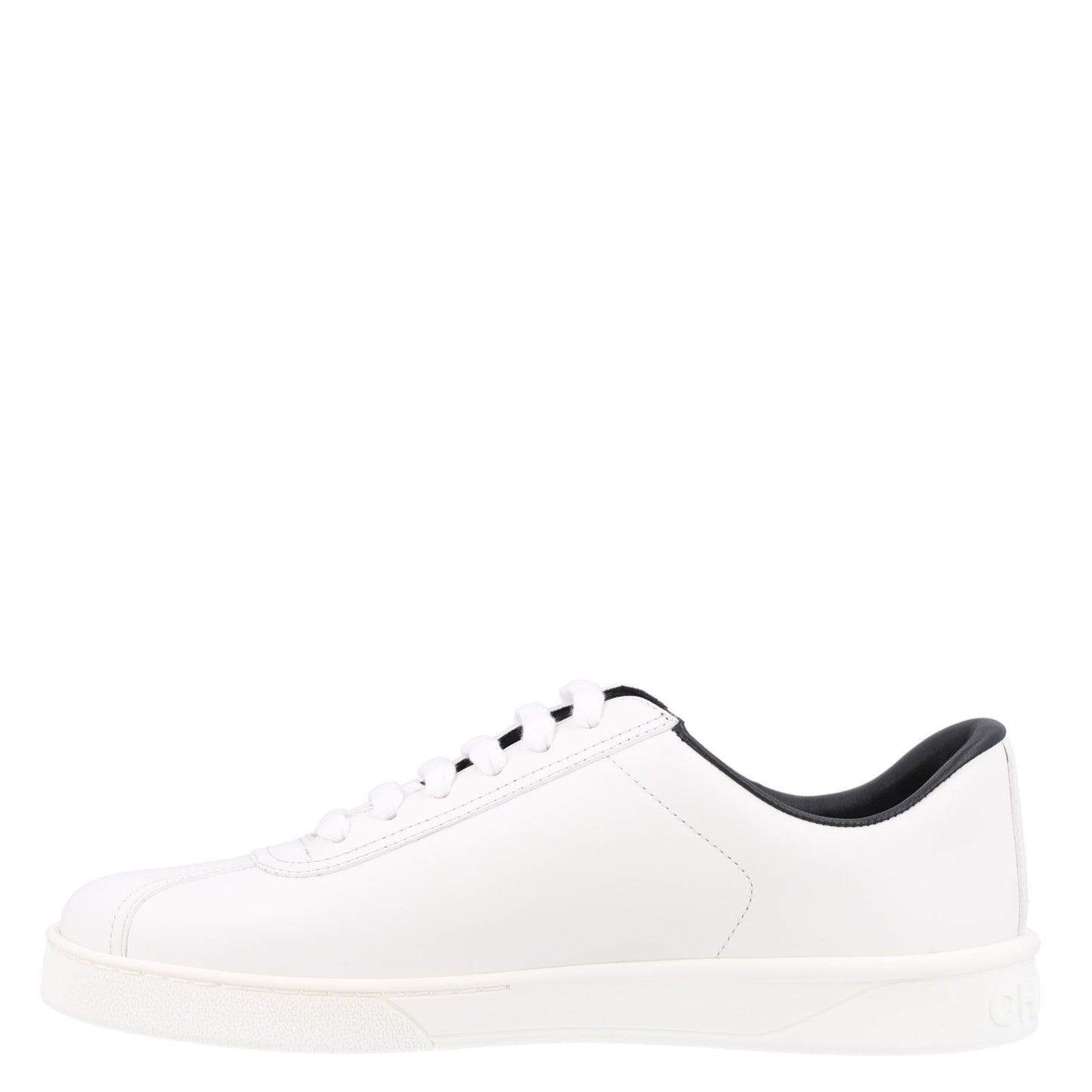 Calfskin CC Womens Sneakers 37.5 White