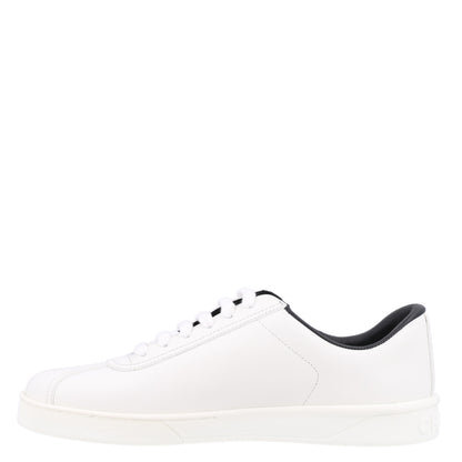 Chanel Calfskin CC Womens Sneakers 37.5 White 1 of 9
