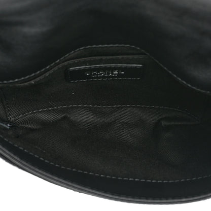 Chanel Calfskin Quilted CC Uniform Flap Belt Bag Black 4 of 8