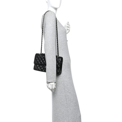 Chanel Caviar Quilted Medium Double Flap Black 2 of 13