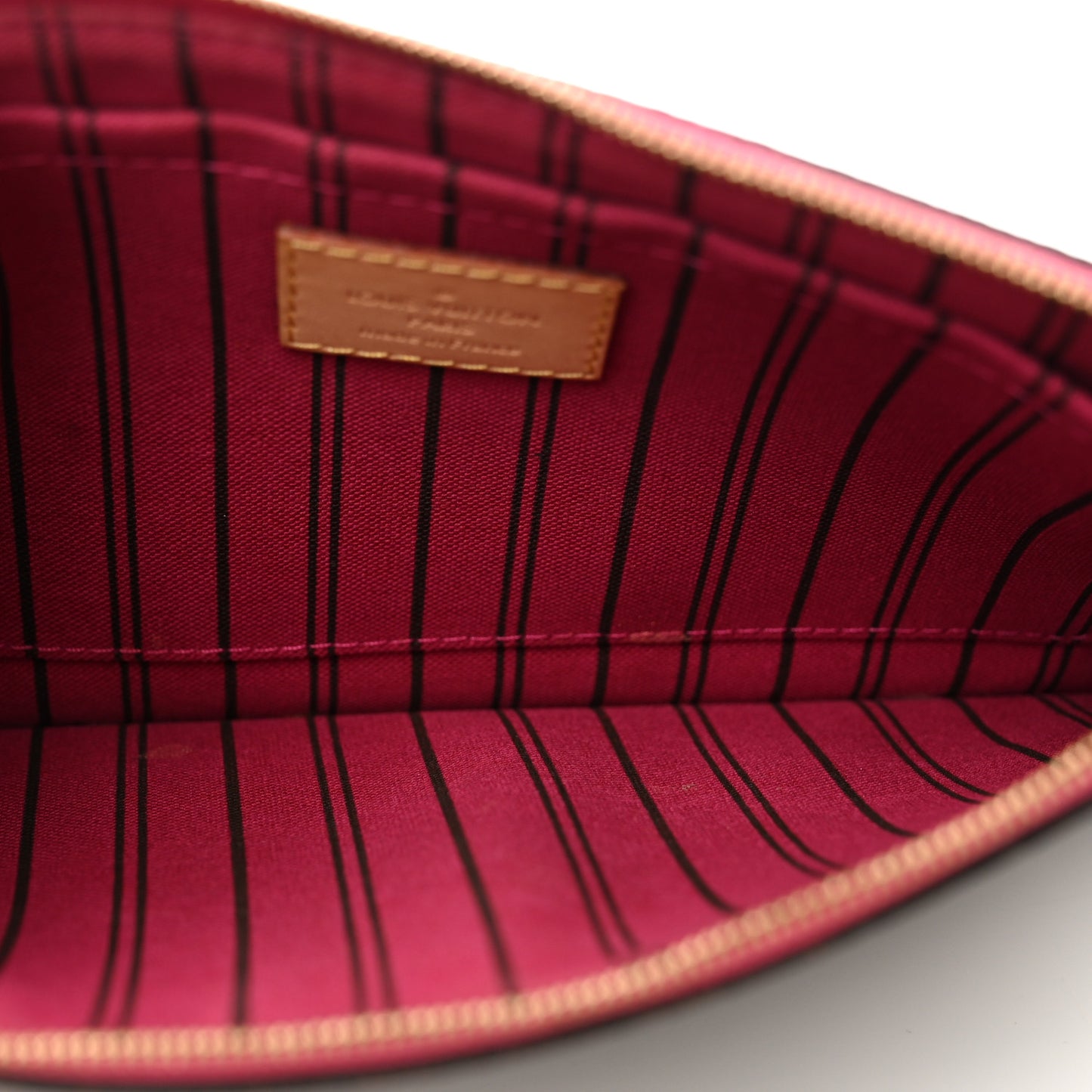 Monogram Neverfull MM GM Pochette Pivoine