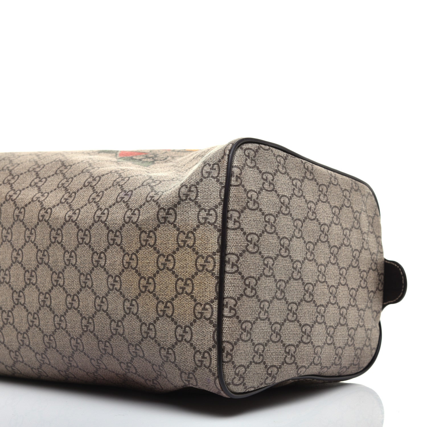 Gucci GG Plus Monogram Tattoo Heart Medium Joy Boston Dark Brown 9 of 15
