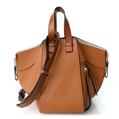 Loewe Grained Calfskin Small Hammock Shoulder Bag Tan 1 of 10