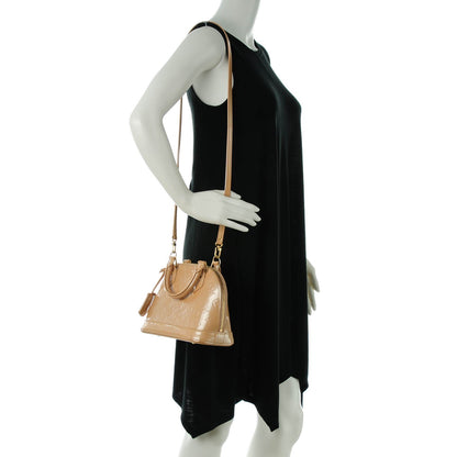 Louis Vuitton Vernis Alma BB Noisette 2 of 11
