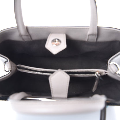 Fendi Vitello Elite Monster Eyes Studded Petite 2Jours Tote Carbone White Multicolor 5 of 8