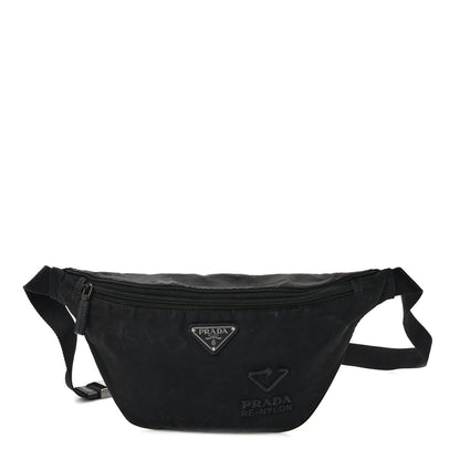 Prada Tessuto Re-Nylon Saffiano Belt Bag Black 1 of 10