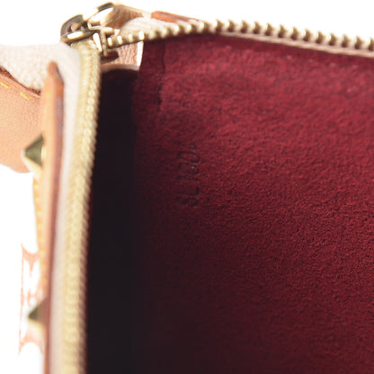 Louis Vuitton Monogram Multicolor Pochette Accessories White 8 of 11