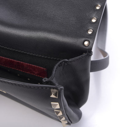 Valentino Garavani Calfskin Rockstud Belt Bag Black 10 of 18