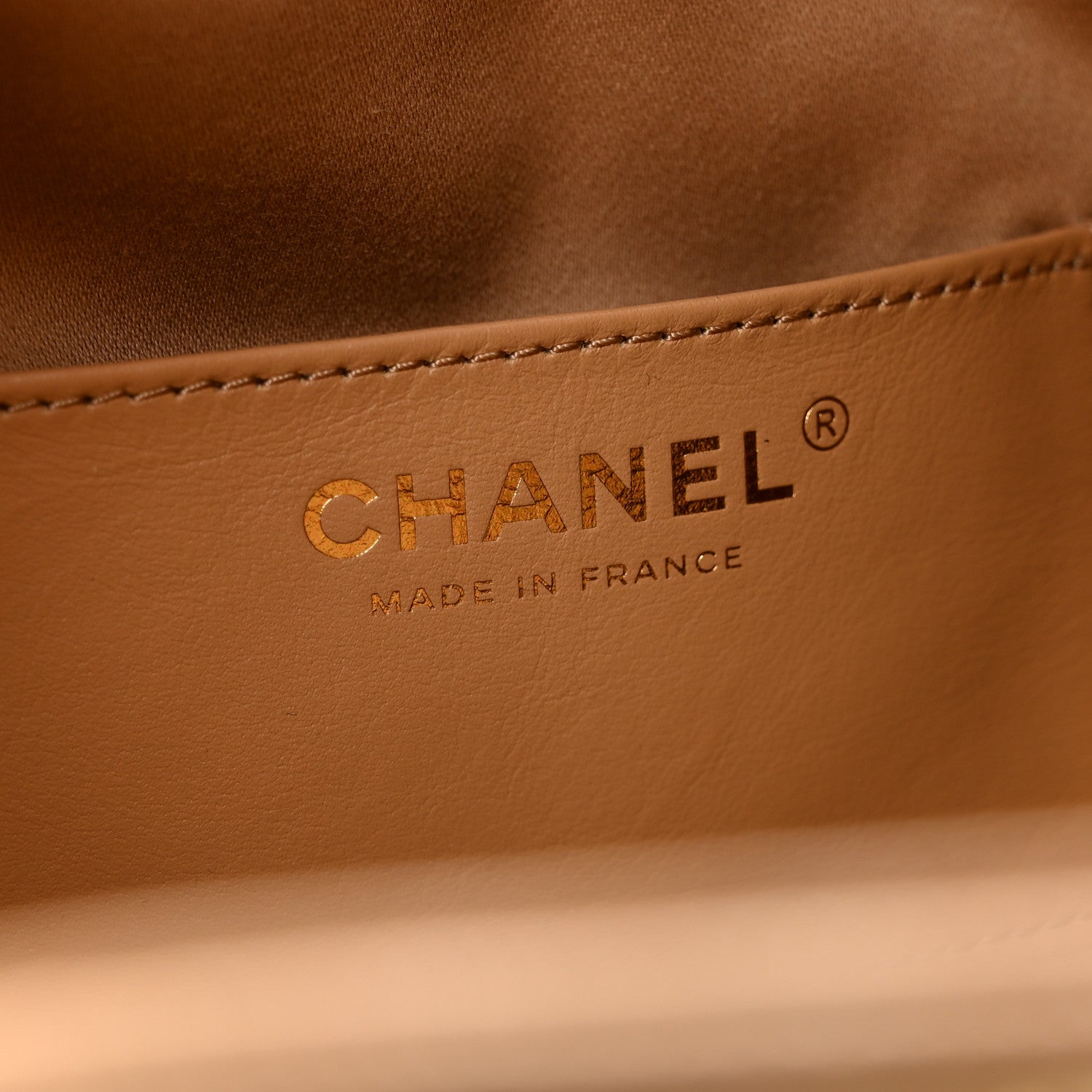 Chanel Caviar Quilted Small Chanel 25 Handbag Beige 5 of 13