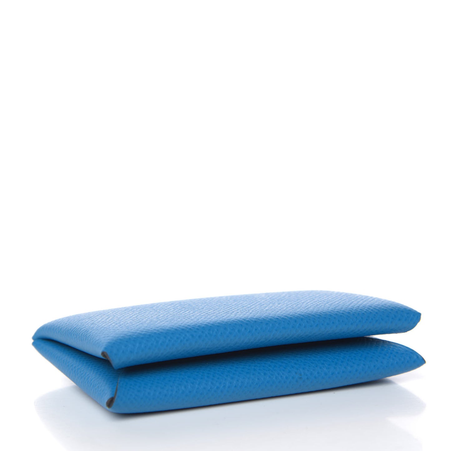 Epsom Calvi Card Case Bleu Zanzibar