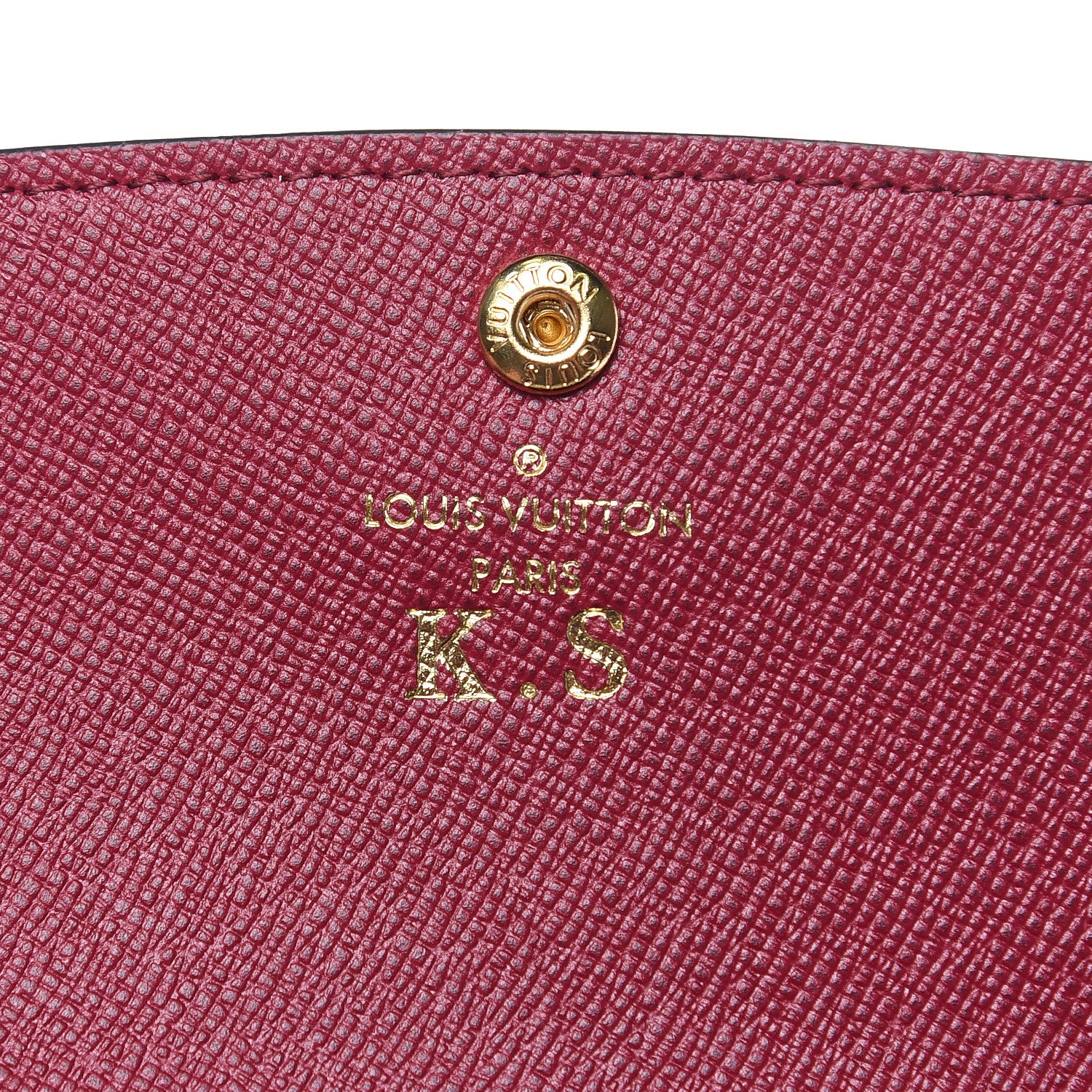 Louis Vuitton Monogram Emilie Wallet Fuchsia 6 of 7