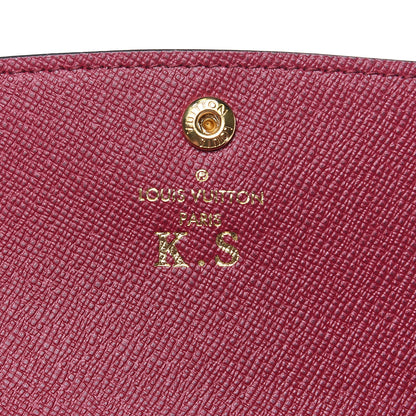 Louis Vuitton Monogram Emilie Wallet Fuchsia 6 of 7