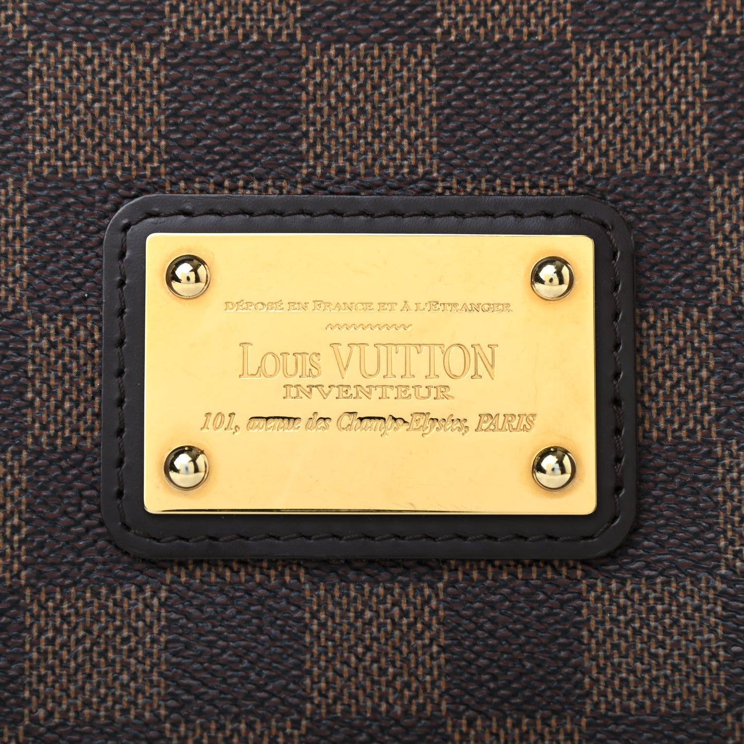 Damier Ebene Eva Clutch
