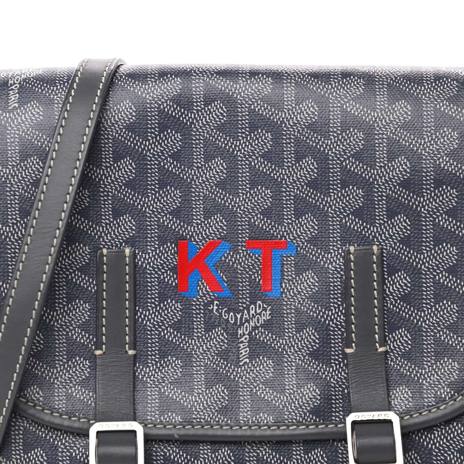 Goyard Goyardine Belvedere PM Messenger Bag Grey 7 of 10