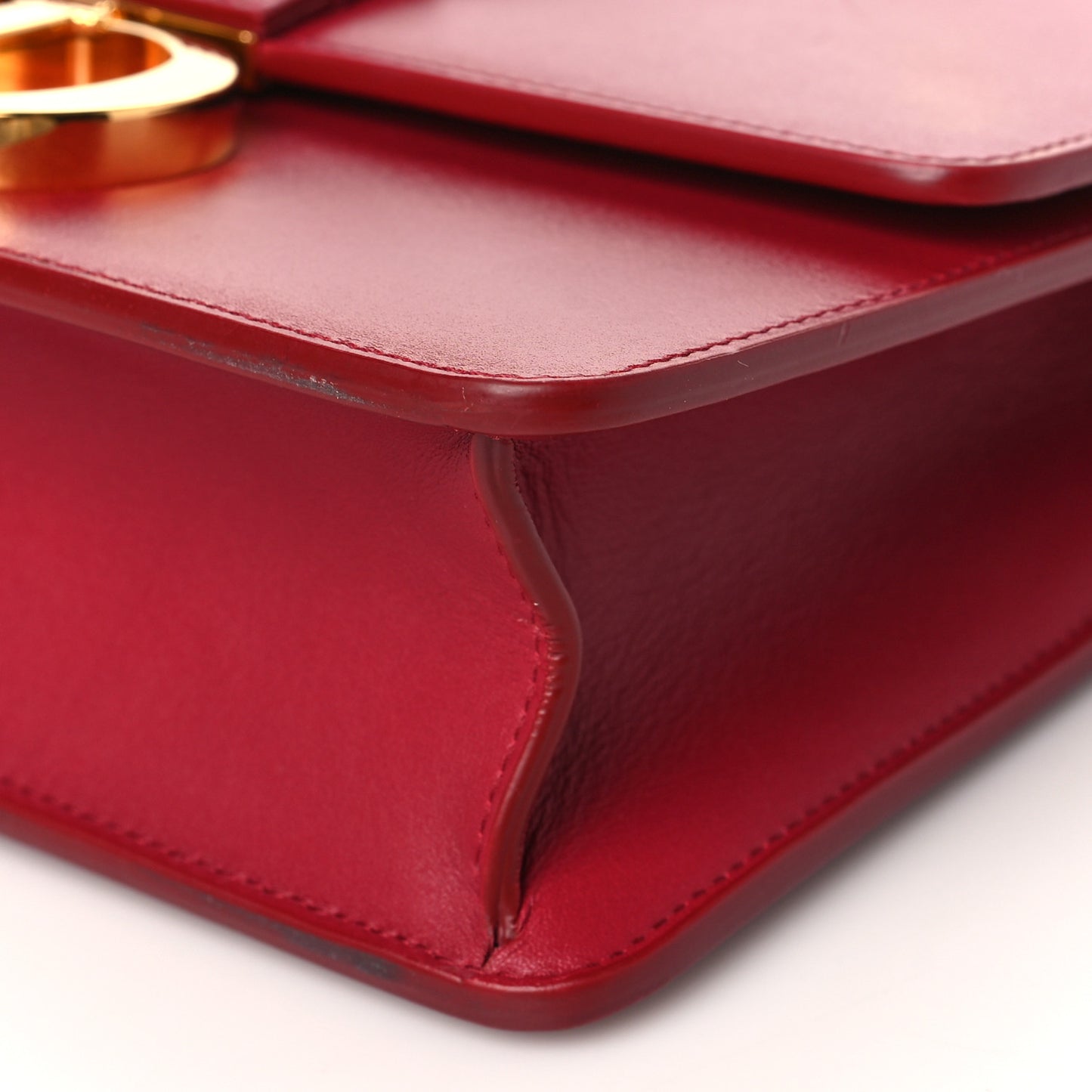 Smooth Calfskin 30 Montaigne Flap Bag Fuchsia