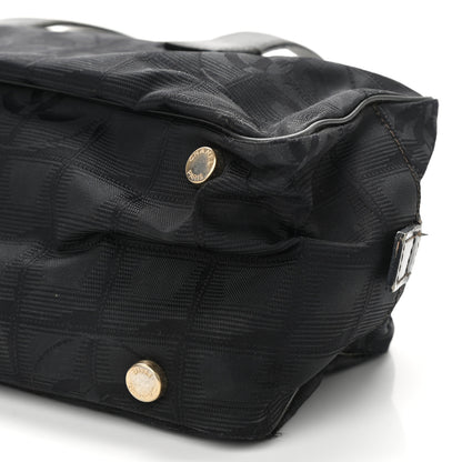 Chanel Nylon Travel Bowler Black 9 of 11