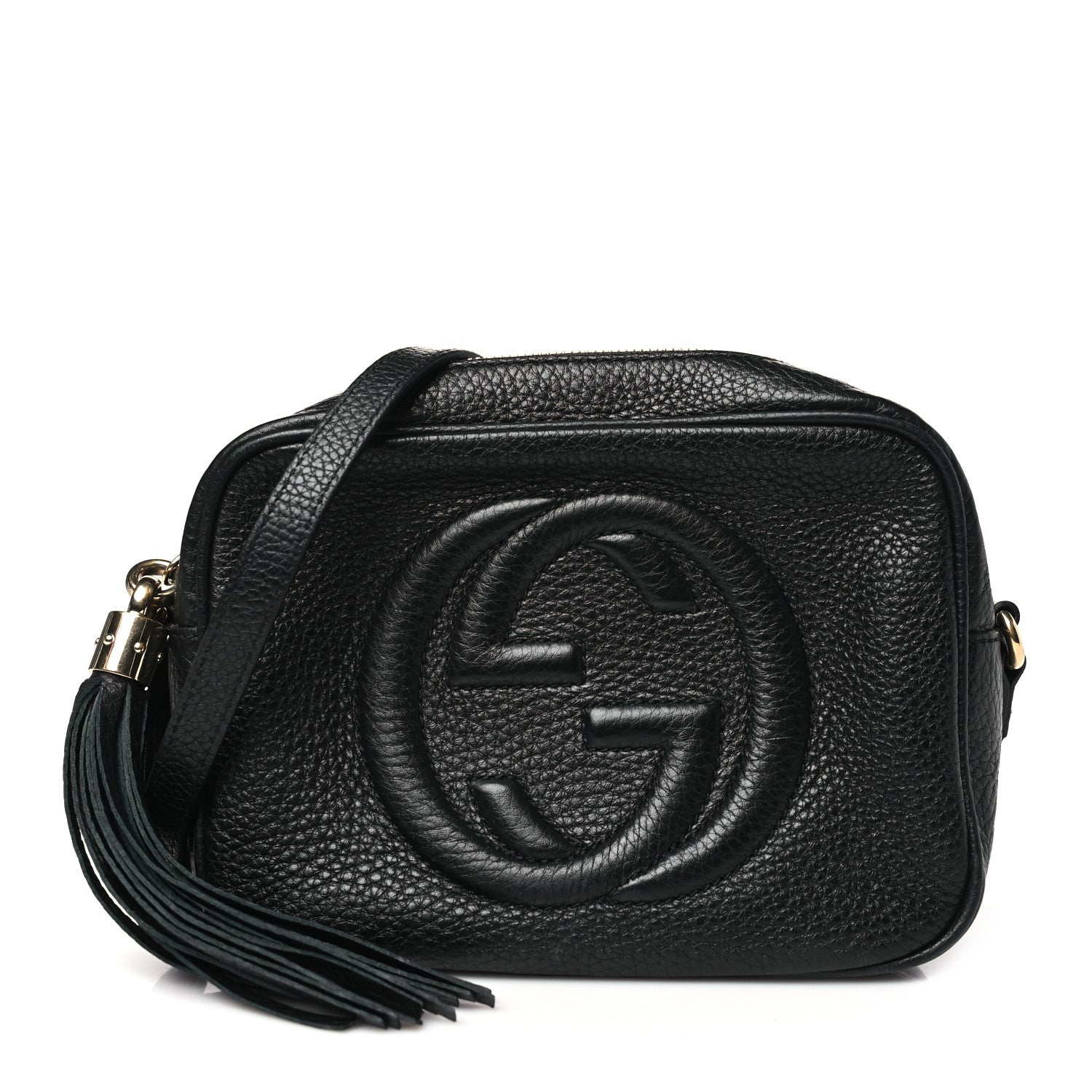 Gucci Pebbled Calfskin Small Soho Disco Bag Black 1 of 11