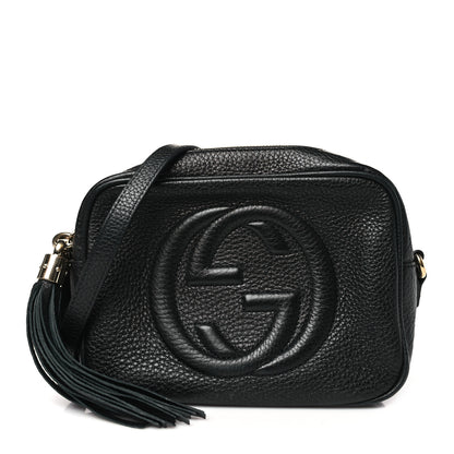 Gucci Pebbled Calfskin Small Soho Disco Bag Black 1 of 11