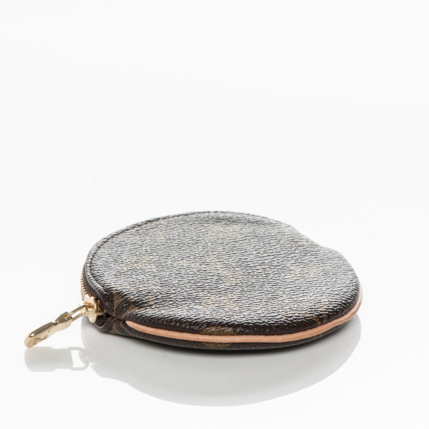 Monogram Round Coin Purse