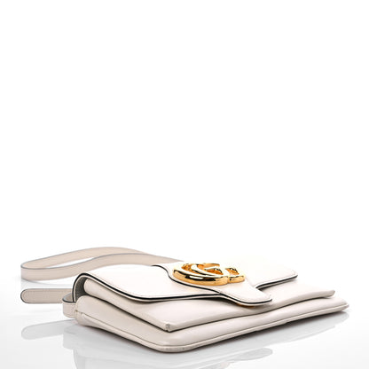 Gucci Calfskin Small Arli Flap Shoulder Bag Mystic White 4 of 15