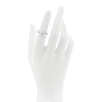 Cartier 18K White Gold Diamond Lanieres Ring 49 4.75 2 of 4
