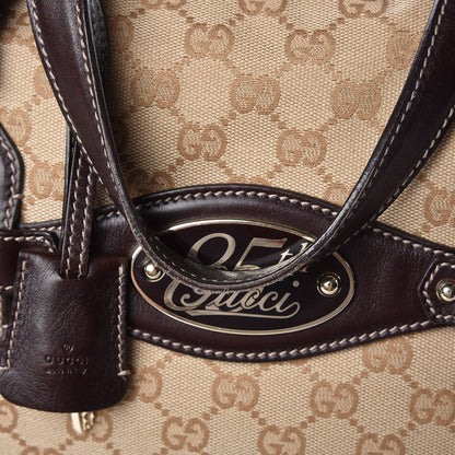 Gucci Monogram 85th Anniversary Boston Tote Brown 15 of 15