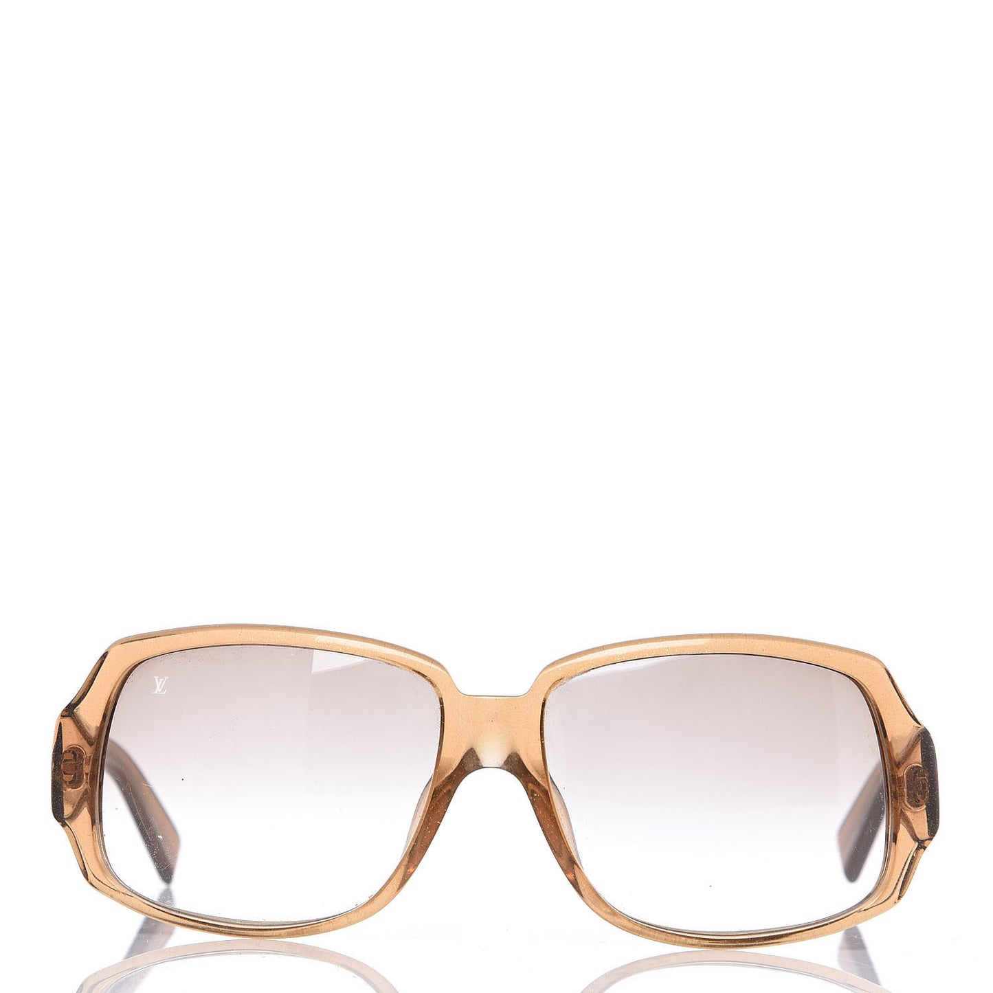 Acetate Obsession Carre Sunglasses Z0025W Glitter Honey