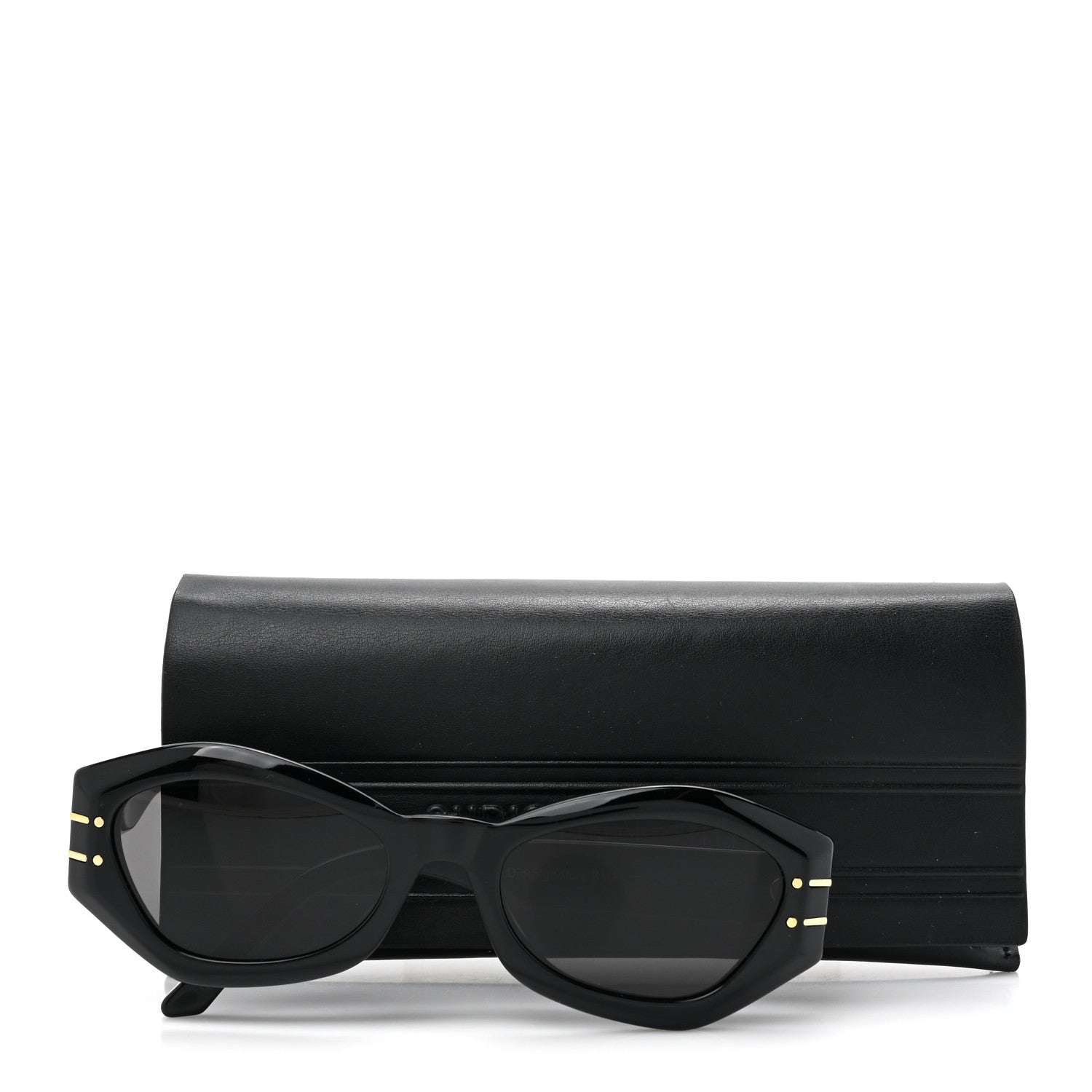 Christian Dior Acetate DiorSignature B1U Butterfly Sunglasses Black 9 of 9