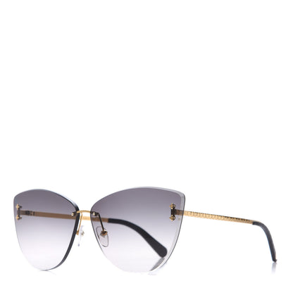 Louis Vuitton Les Parapluies De Cherbourg Sunglasses Z1394U Black Gold 1 of 8