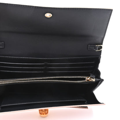 Alexander McQueen Pebbled Calfskin Skull Wallet on Chain Teint 5 of 9