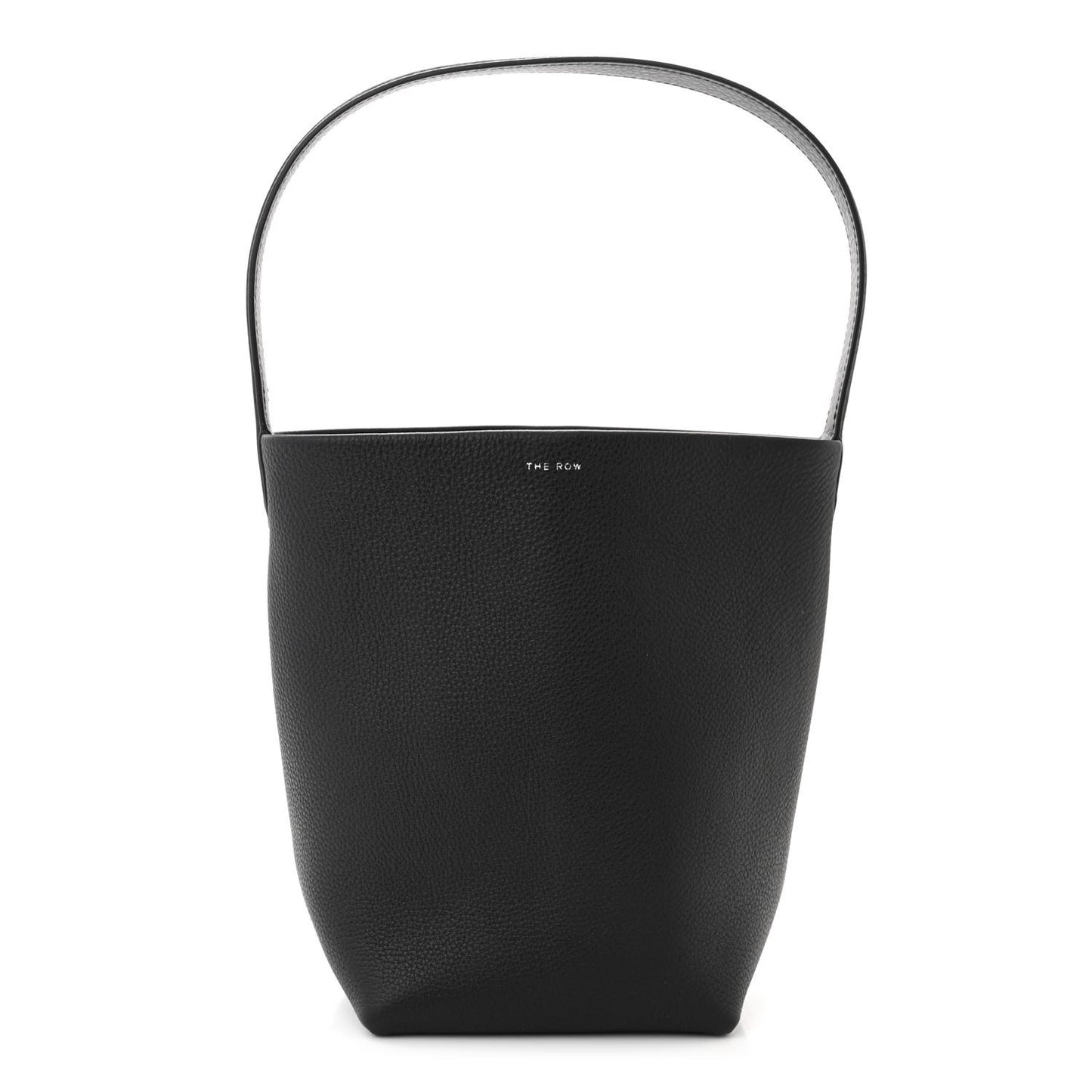 THE ROW Grained Calfskin Small N/S Park Tote Black
