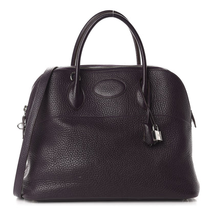 Hermes Taurillon Clemence Bolide 35 Raisin 1 of 13