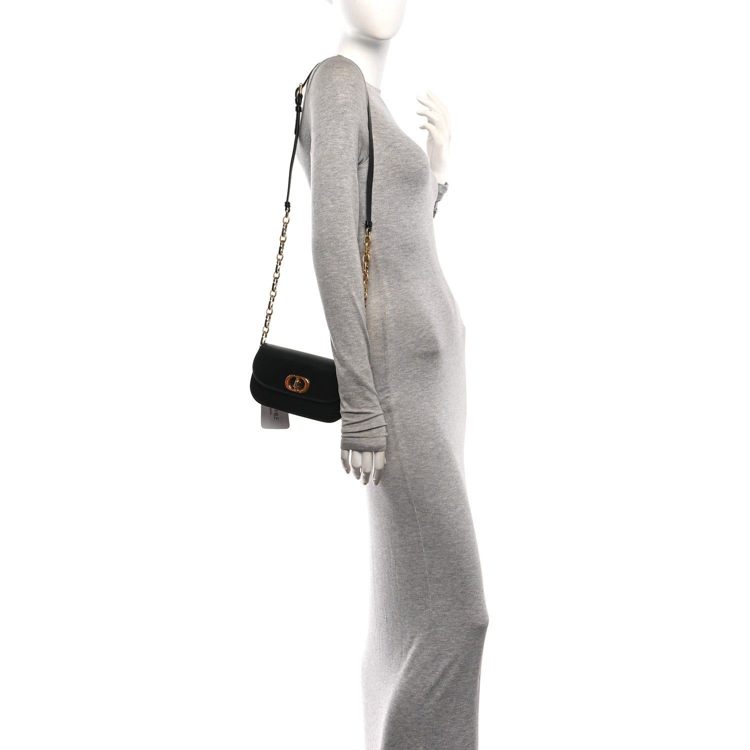 Christian Dior Box Calfskin 30 Montaigne Small Avenue Bag Black 2 of 11
