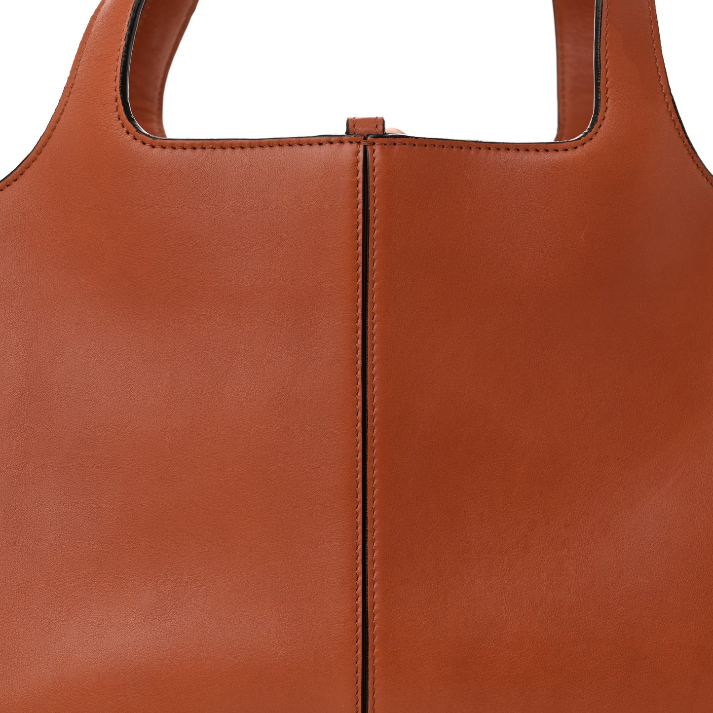 Calfskin Medium Tri-Fold Bag Brick