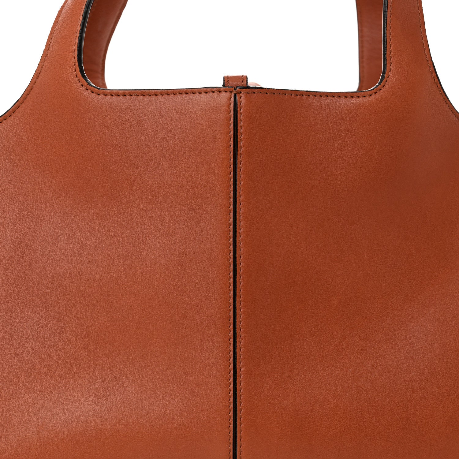 Celine Calfskin Medium Tri-Fold Bag Brick 8 of 15