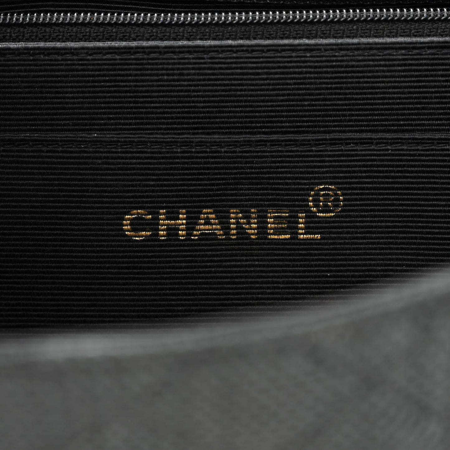 Woven Raffia Quilted CC Fringe Flap Black