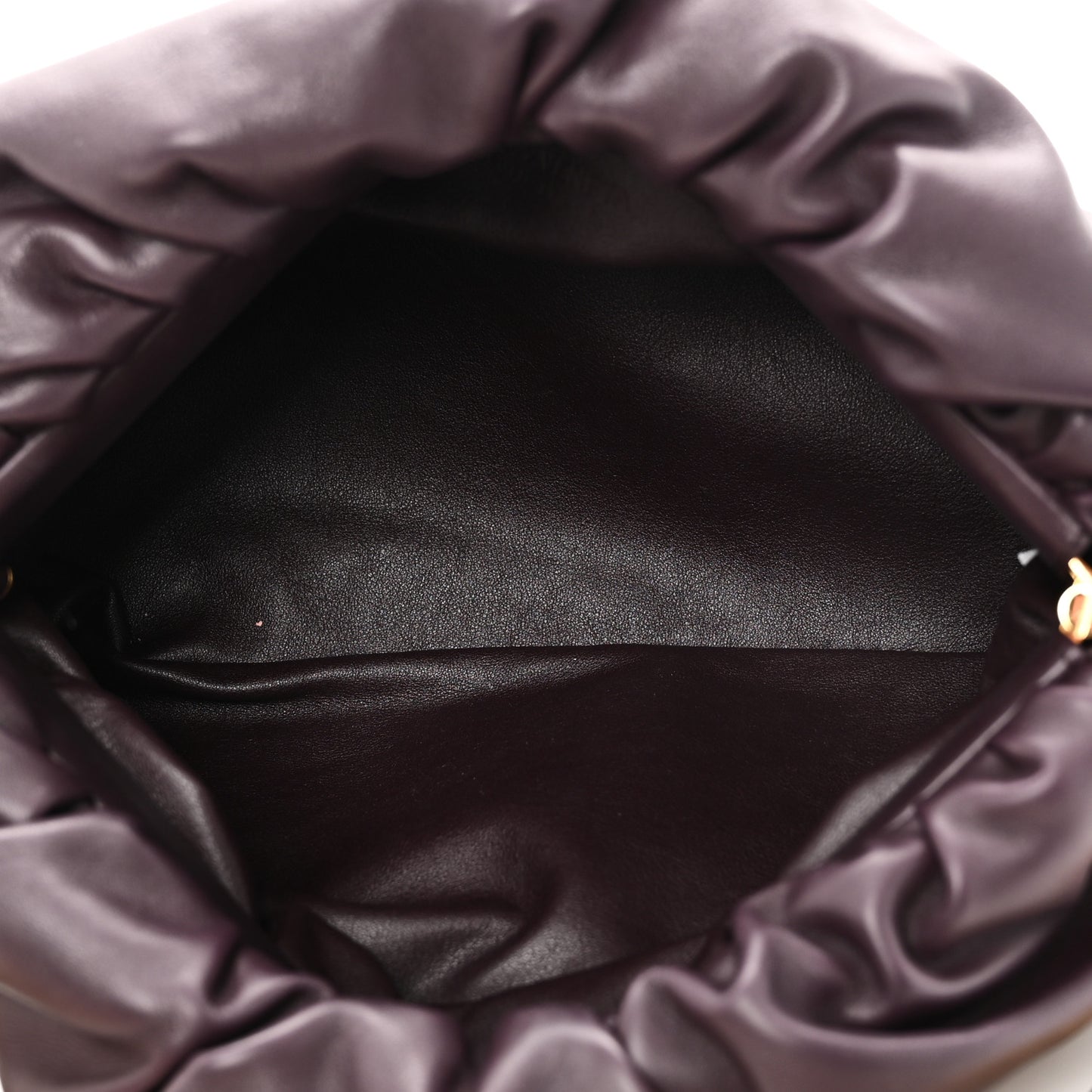 Calfskin The Pouch Chain Grape