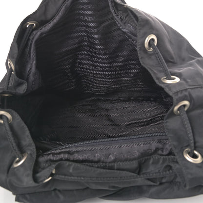 Prada Nylon Vela Medium Backpack Black 5 of 8